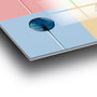 Wallity UV-843 Pintura Decorativa de Vidrio Templado Multicolor 50 x 50 cm
